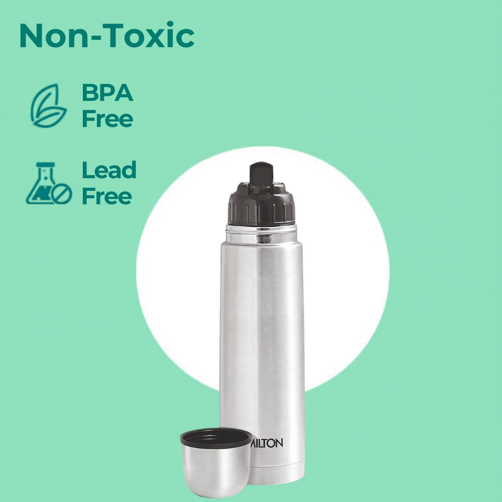 Milton Thermosteel Flip Lid Flask - 8