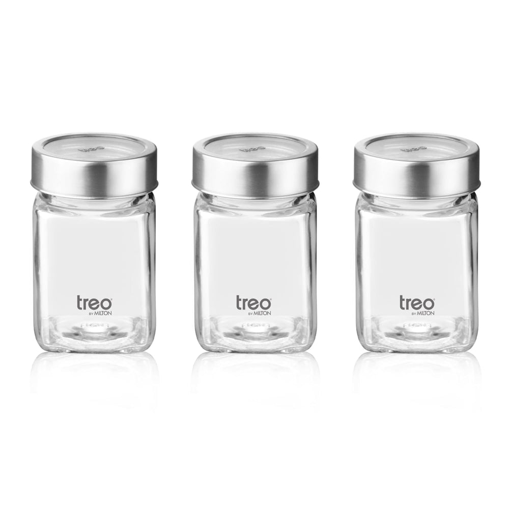 Treo Cube 310 ML Storage Glass Jar - 2
