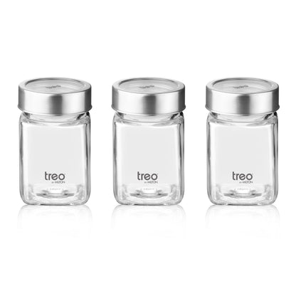 Treo Cube 310 ML Storage Glass Jar - 2