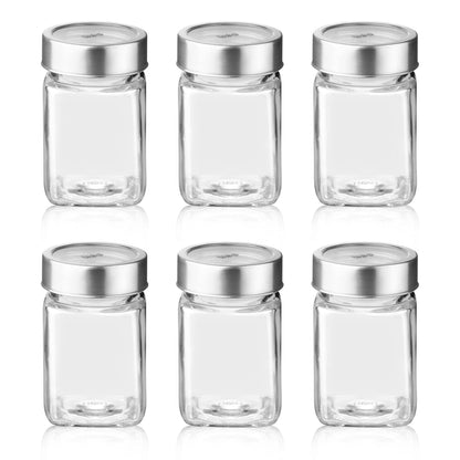 Treo Cube 310 ML Storage Glass Jar - 4