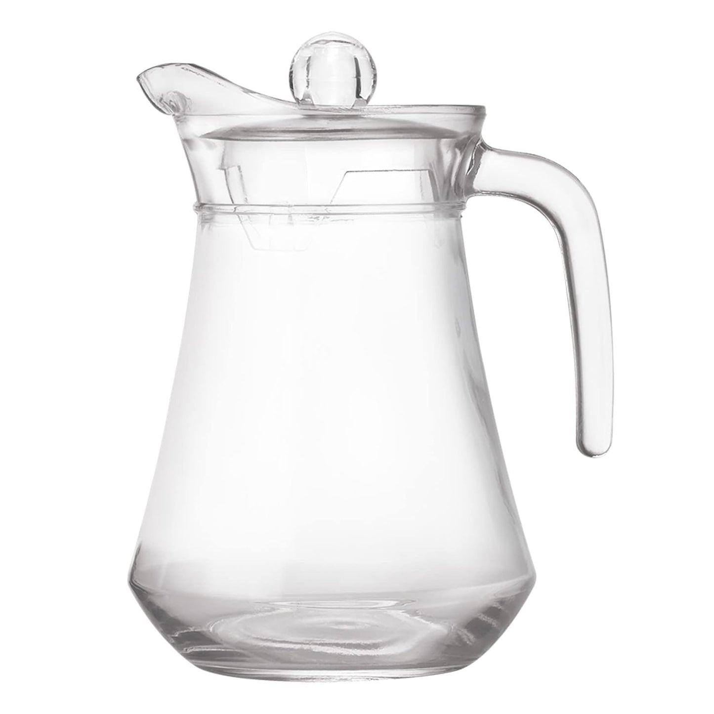 Treo Conical Fresh 1300 ML Glass Jug | Transparent | 1 Pc