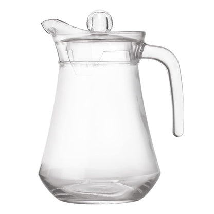 Treo Conical Fresh 1300 ML Glass Jug | Transparent | 1 Pc
