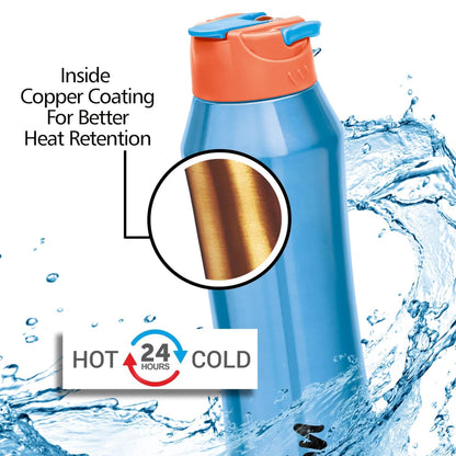 Milton Stark 830 ML Thermosteel Water Bottle - 5