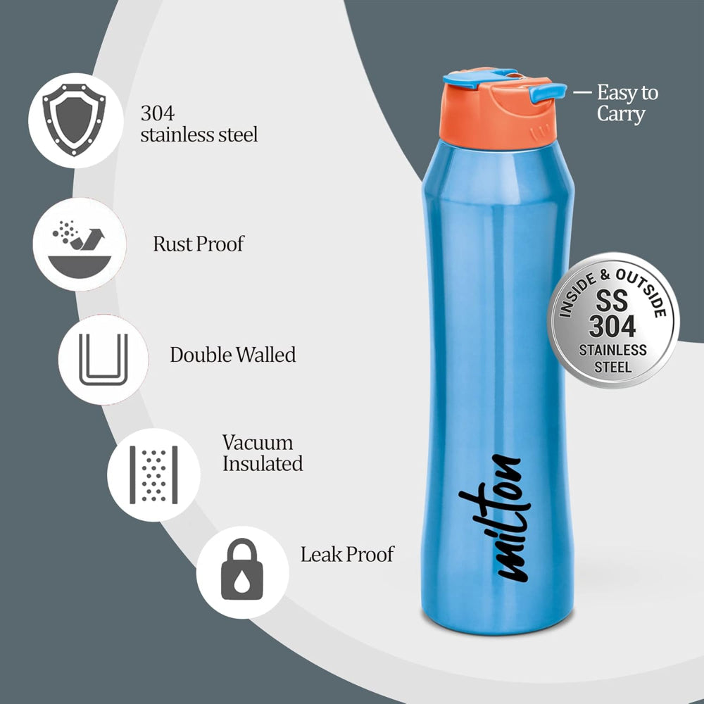 Milton Stark 830 ML Thermosteel Water Bottle - 6