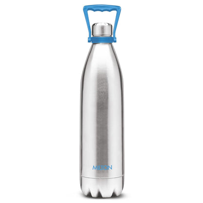 Milton Duo Deluxe Thermosteel 24 Hours Hot and Cold Water Bottle with Handle - 1