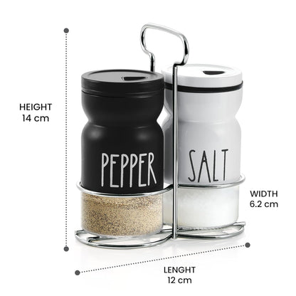 Treo Zesty Salt N Pepper Jar Set with Stand - 3