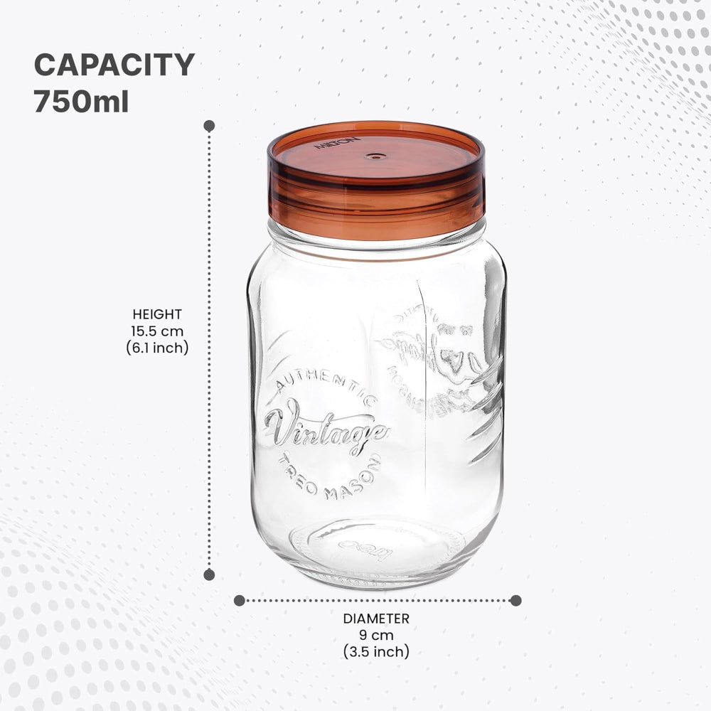 Treo Glass Vintage Jar - 7