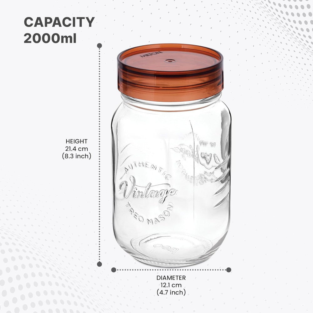 Treo Glass Vintage Jar - 19