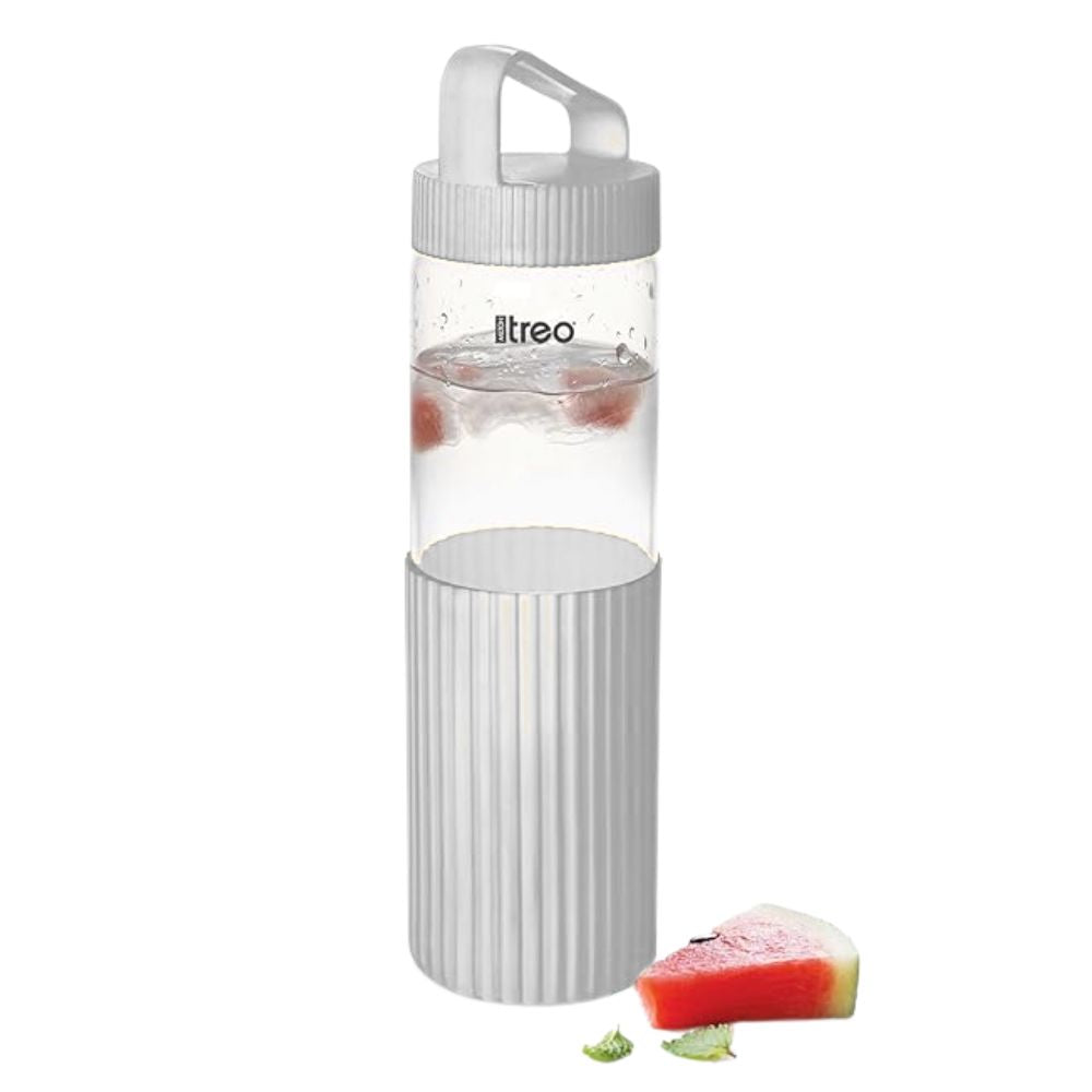 Treo Armor 700 ML Borosilicate Glass Water Bottle with Silicon Sleeve - 2
