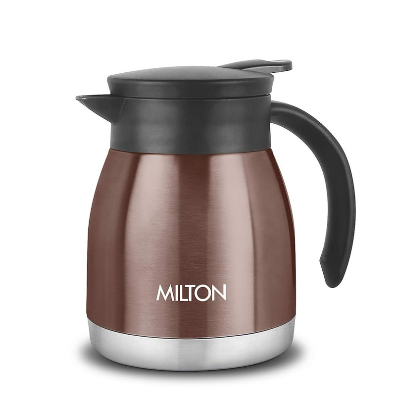 Milton Chai Coffee Gift Set - Bistro 600 Carafe + Stainless Steel Double Walled 285 ML Mug - 7