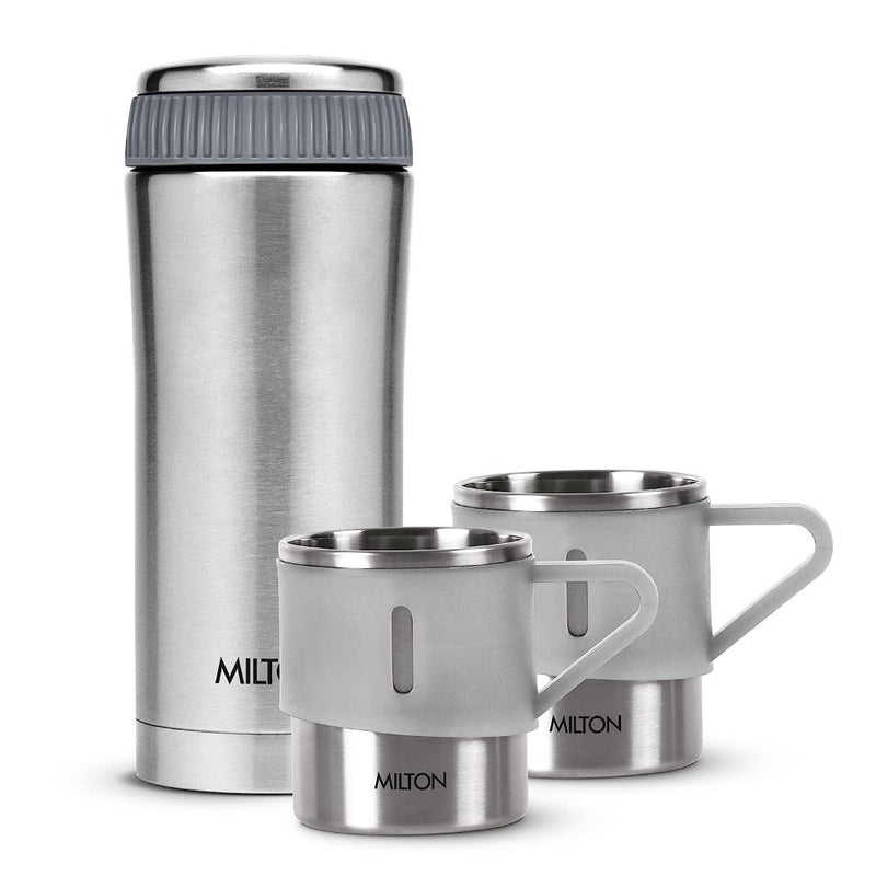 Milton Tea Gift Set - Optima 420 Flask + 210 ML Mug - 2
