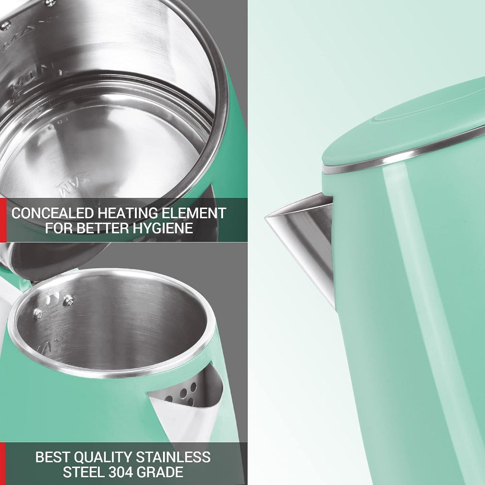 Milton Euroline Riga Electric 1.5 Litre 1500 Watts Stainless Steel Electric Kettle - 3