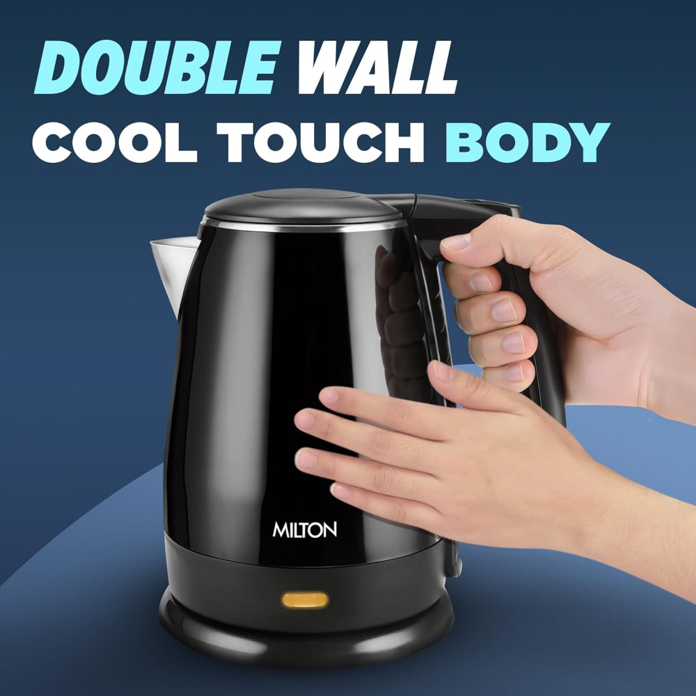 Milton Euroline Riga Electric 1.5 Litre 1500 Watts Stainless Steel Electric Kettle - 6