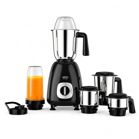 Milton Artis 1000 Watts Mixer Grinder with 5 Jars - 1