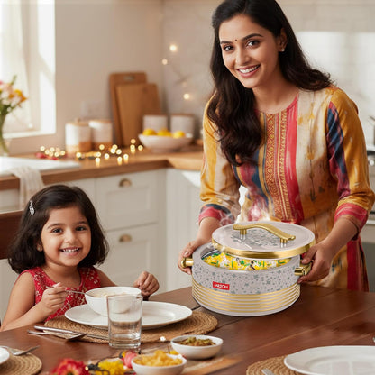 Milton Insignia Inner Stainless Steel Insulated Jr. Casserole Set - 5