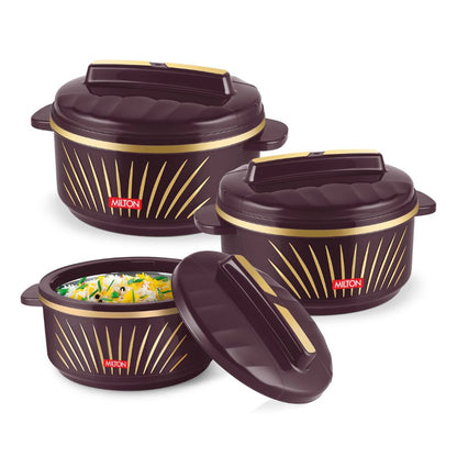 Milton Roti Fresh PU Insulated Junior Casserole set with Inner Roti Basket - 1