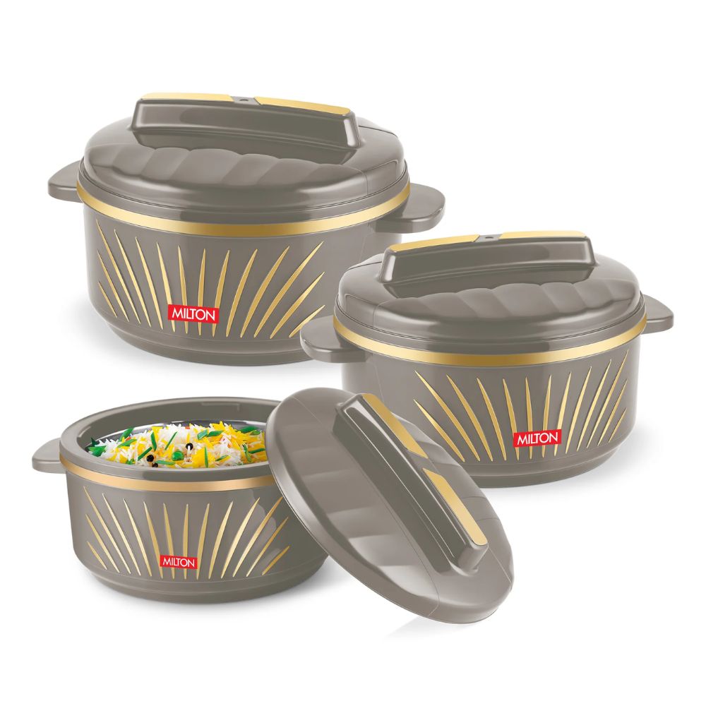 Milton Roti Fresh PU Insulated Junior Casserole set with Inner Roti Basket - 2