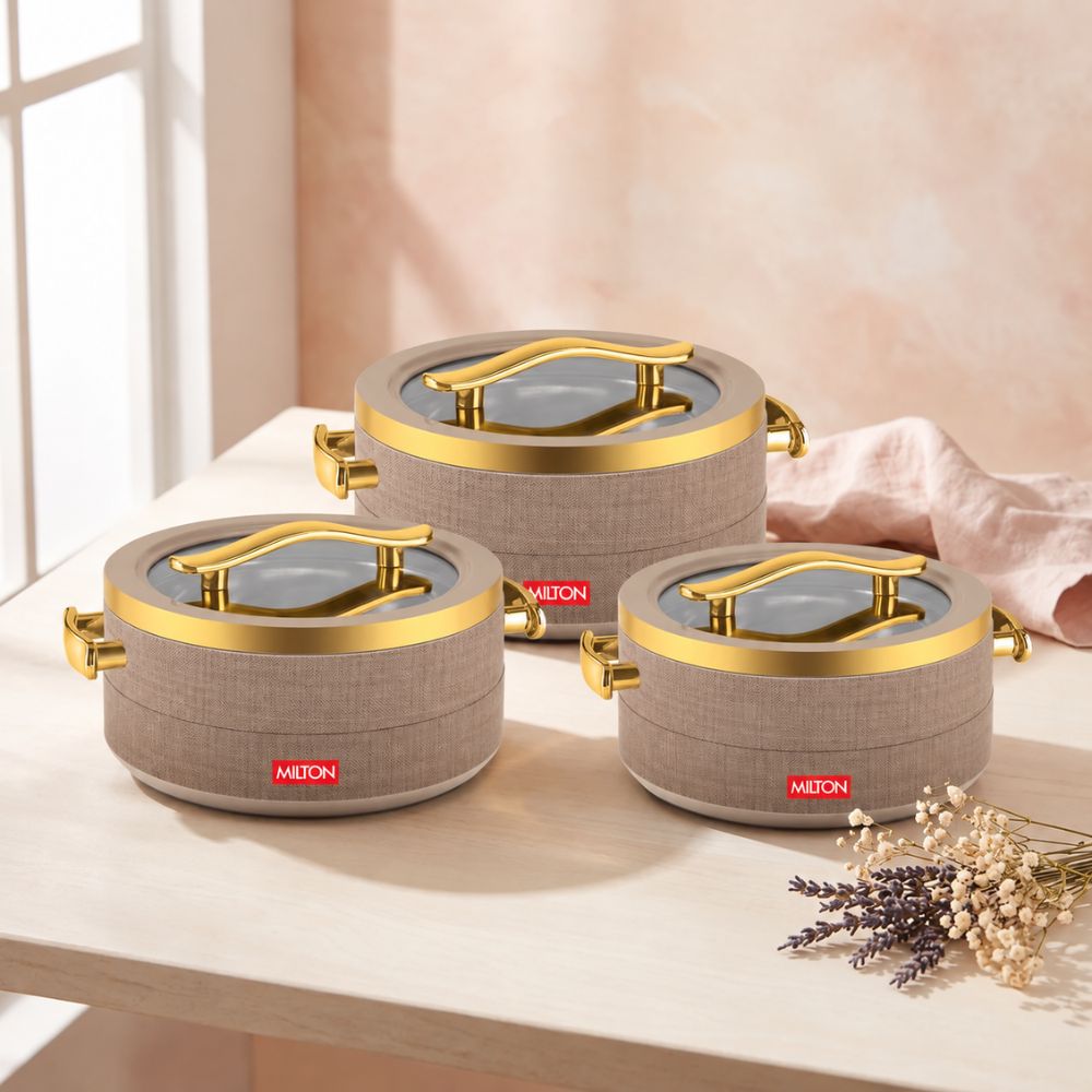 Milton Discover PU Insulated Junior Casserole Set - 5
