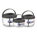 Asian Marco Stainless Steel Insulated Casserole Set - 4