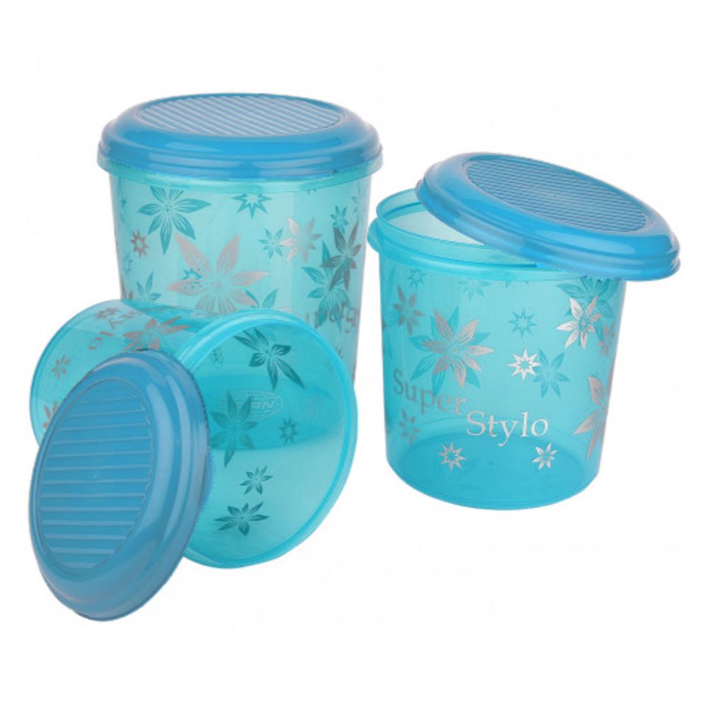 Asian Super Stylo Plastic Storage Container | Stackable | Multipurpose