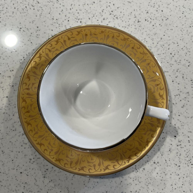 Oasis Italian Printed Cup Saucer Set - 2