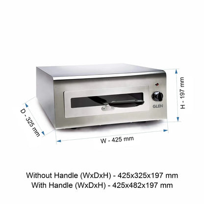 Glen Electric 1100 Watts Tandoor and Grill with Matt Finish - 7