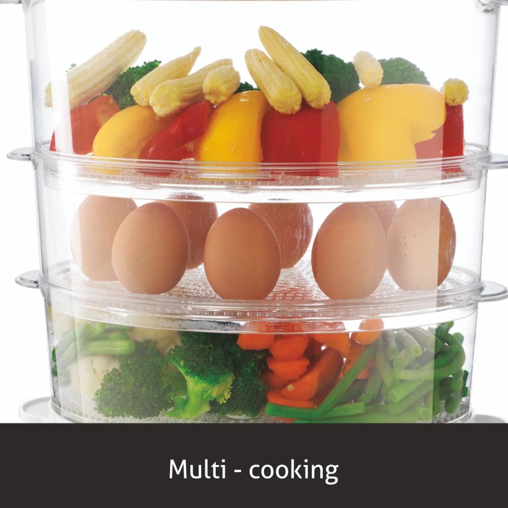 Glen Elecrtric 900 Watts Food Steamer with 60 Minute Timer - 2