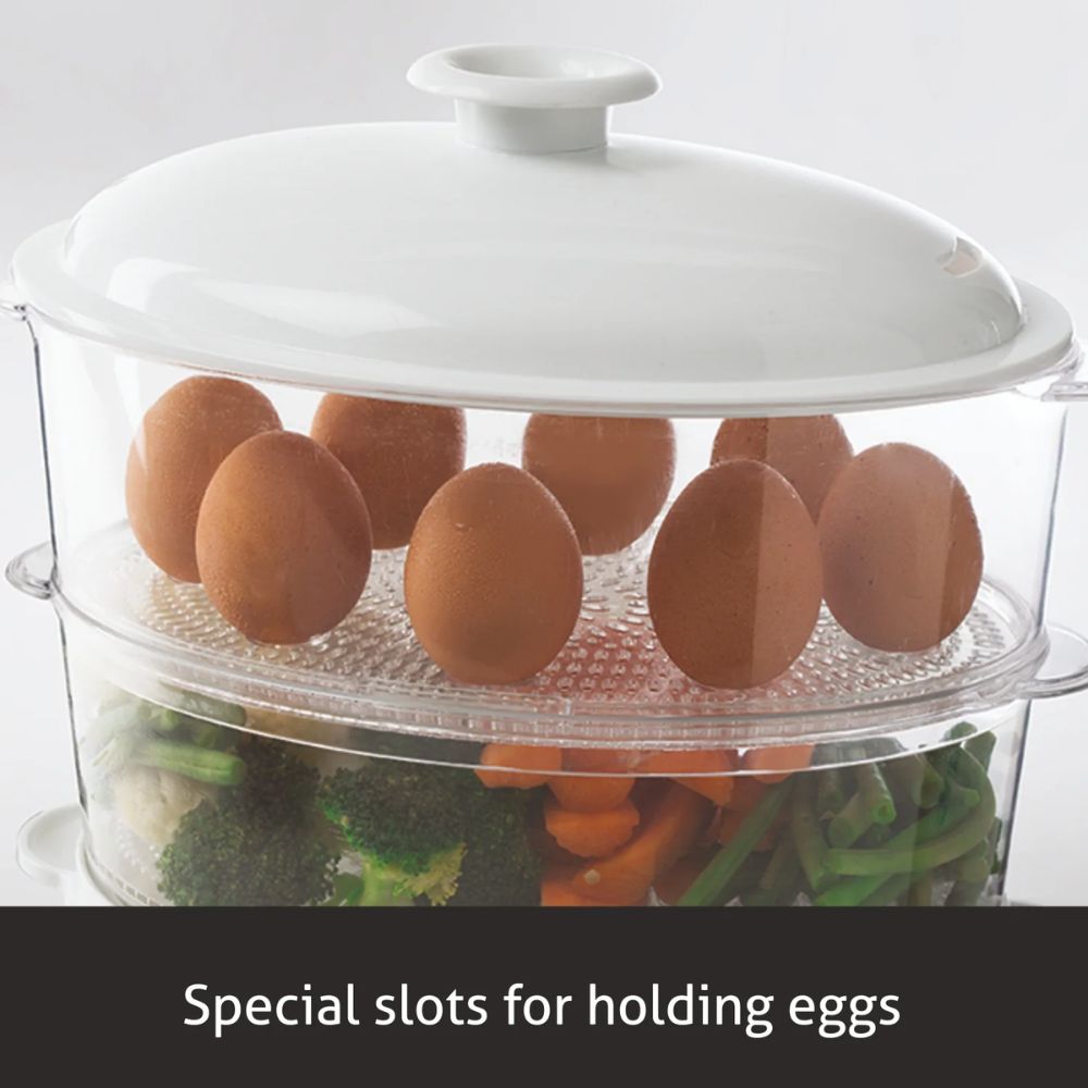 Glen Elecrtric 900 Watts Food Steamer with 60 Minute Timer - 3