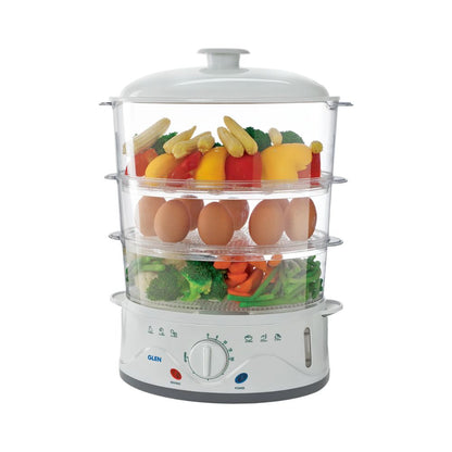 Glen Elecrtric 900 Watts Food Steamer with 60 Minute Timer - 1