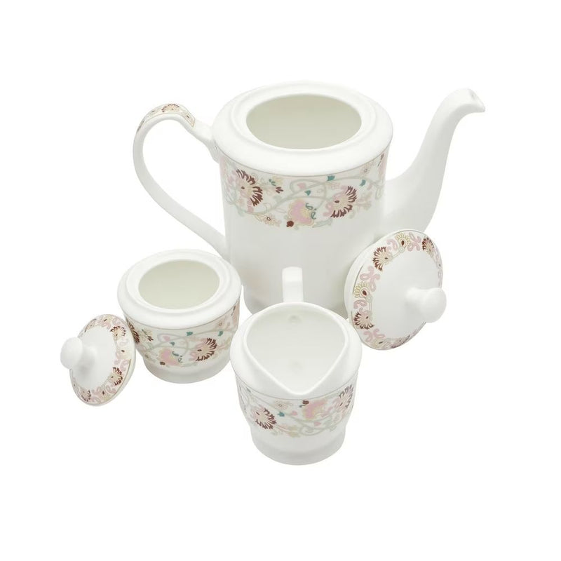 Clay Craft Ceramic New Georgian Wildflower Super Tea Set - 6