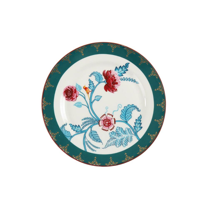 India Circus Ceramic Floral Marine Opulence Dinner Set - 3