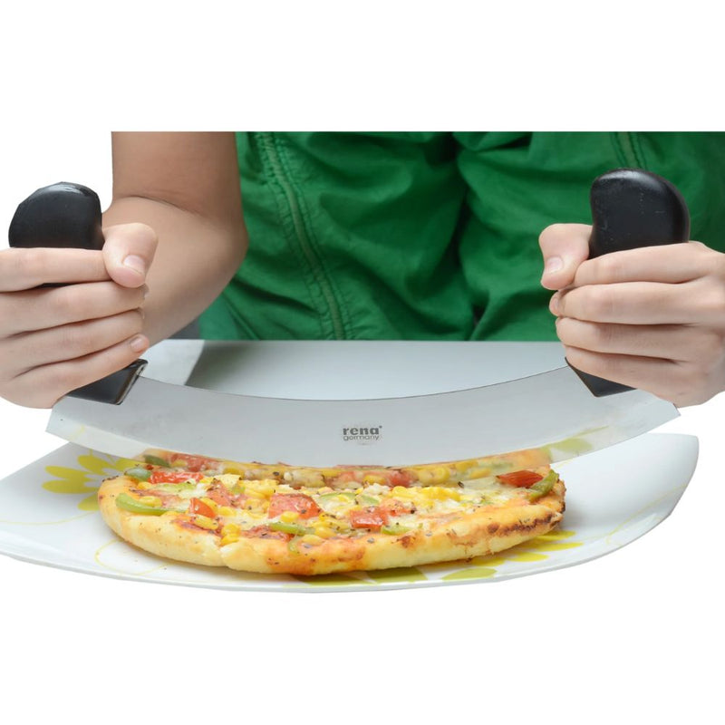 Rena Stainless Steel Pizza Slicer - 3