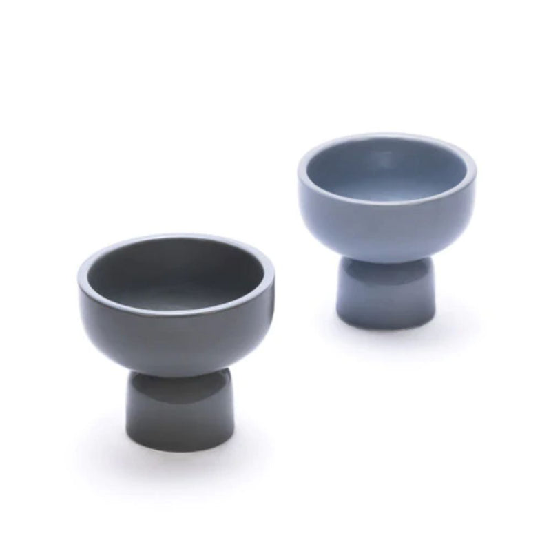 Rena Porcelain Goblet Shape Serving Bowl Set - 1