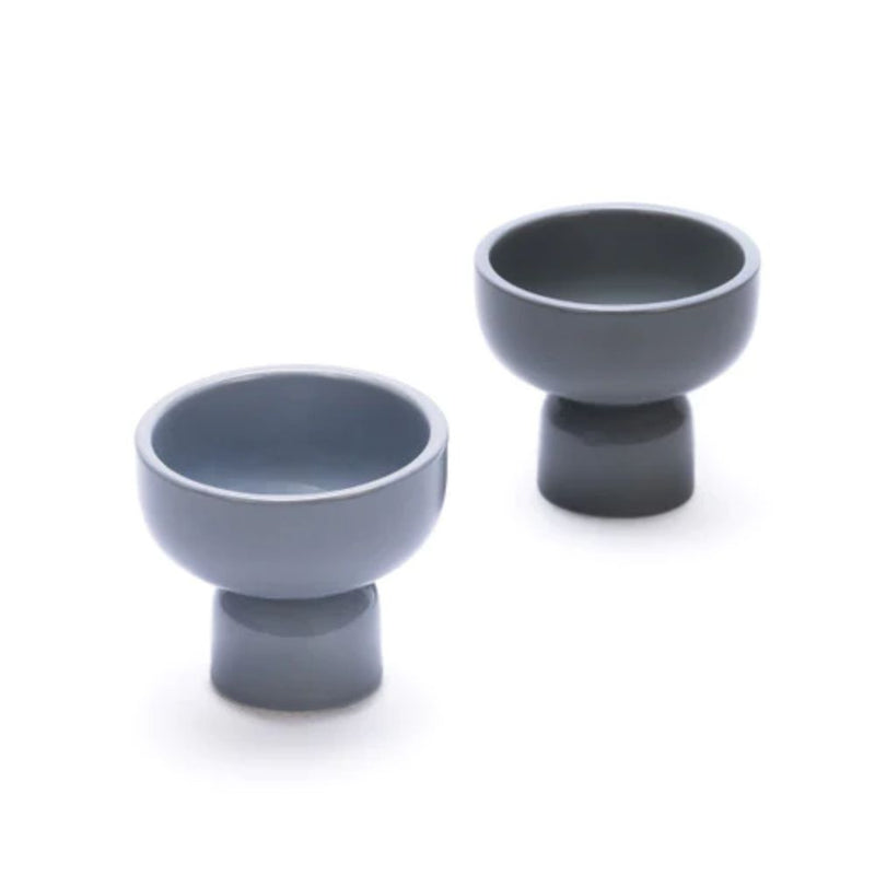 Rena Porcelain Goblet Shape Serving Bowl Set - 3