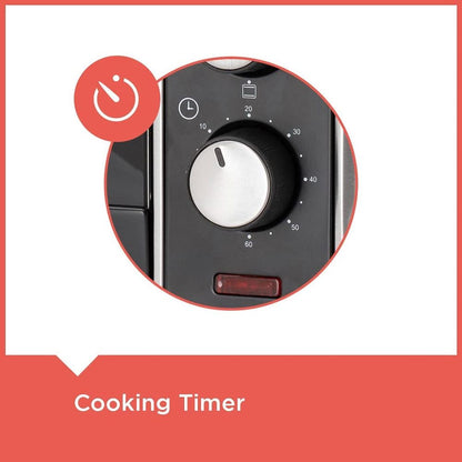 Black+Decker 48 Litre Oven Toaster Grill OTG with Rotisserie Convection for Grilling & Baking - 7