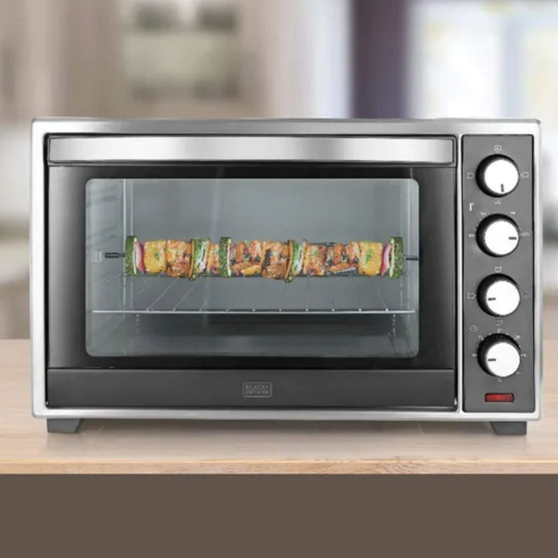 Black+Decker 48 Litre Oven Toaster Grill OTG with Rotisserie Convection for Grilling & Baking - 3