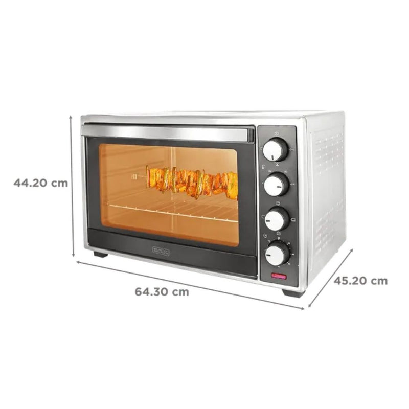 Black+Decker 60 Litre Oven Toaster Grill OTG with Rotisserie Convection for Grilling & Baking - 3