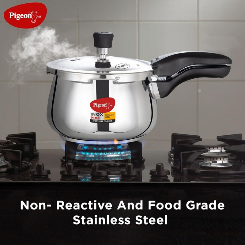 Pigeon Inox Pro 3 Liter Stainless Steel Cooker - 2
