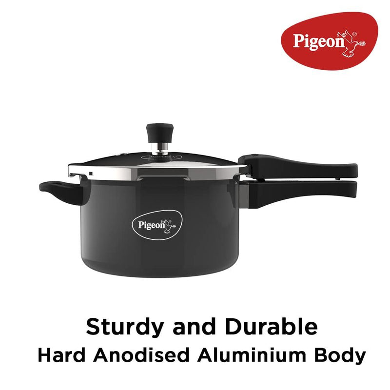 Pigeon Aluminium Hard Anodised 2.5 Litre Pressure Cooker - 3