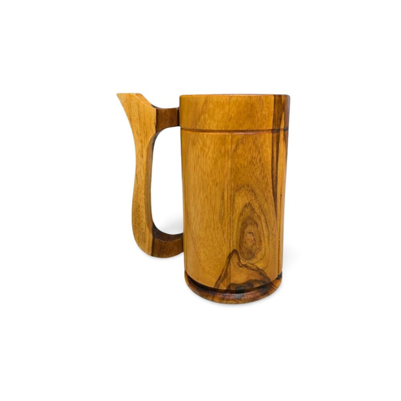 KVG Wooden Groove Beer Mug - 3