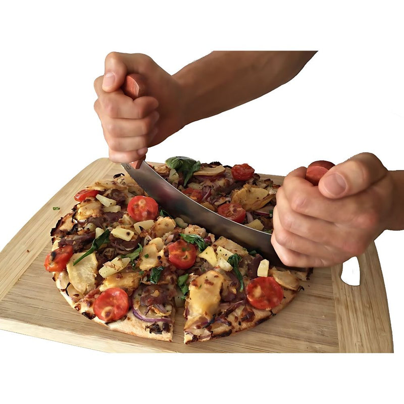 KVG Wooden Handle Pizza Cutter - 2