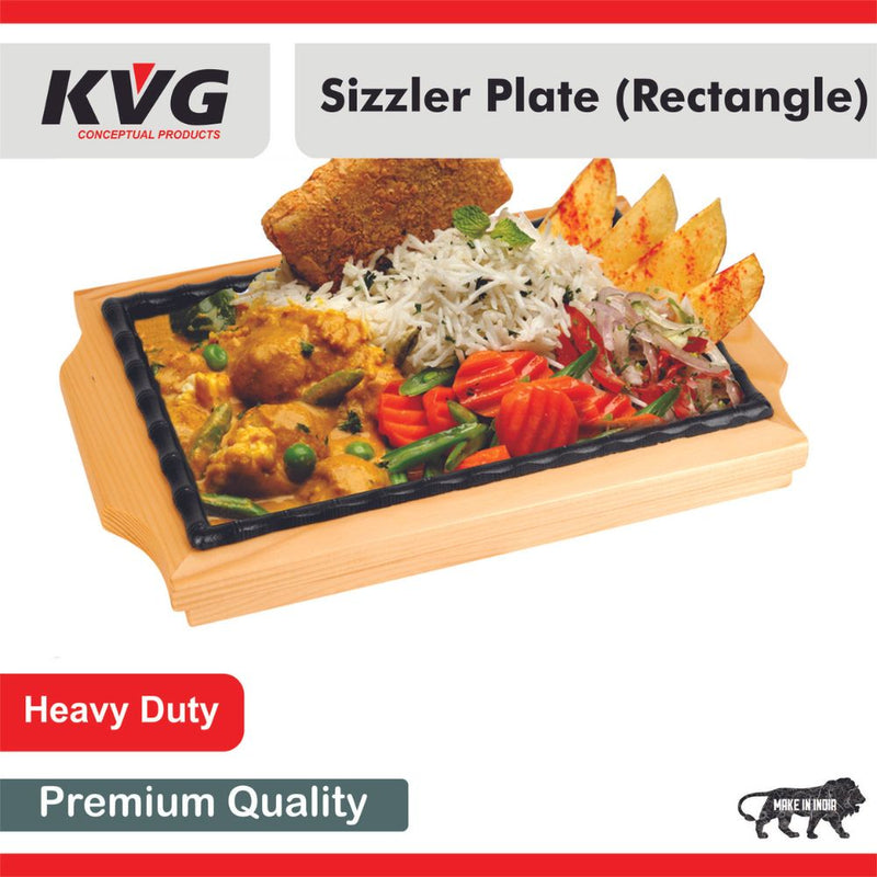 KVG Rectangle Sizzler Plate - 1