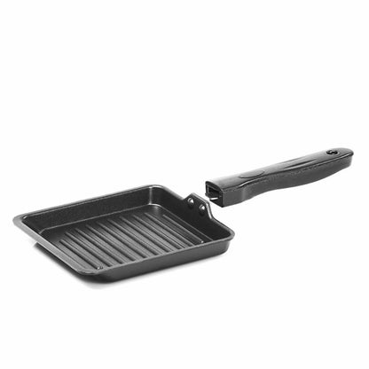 Nirlon Non-Stick Mini Square Grill Pan - 185 MM - 3