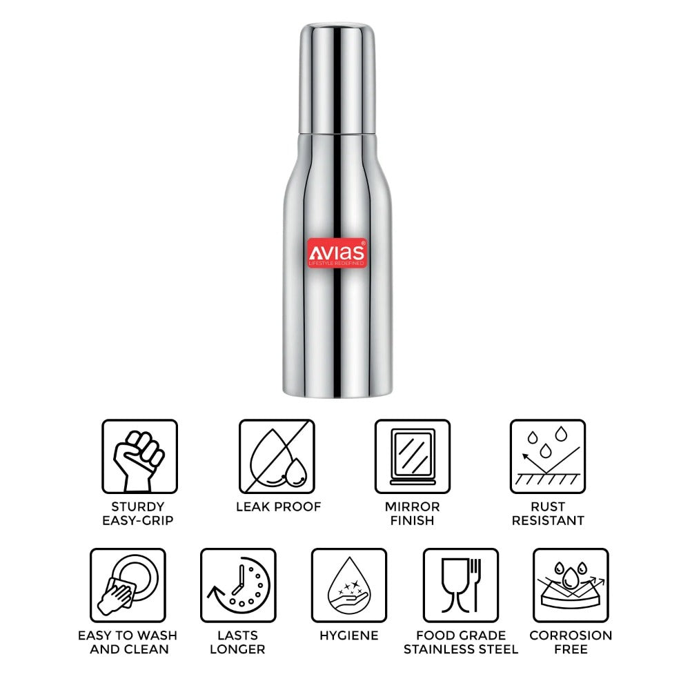 AVIAS Ezee Stainless steel Oil Dispenser Bottle-6