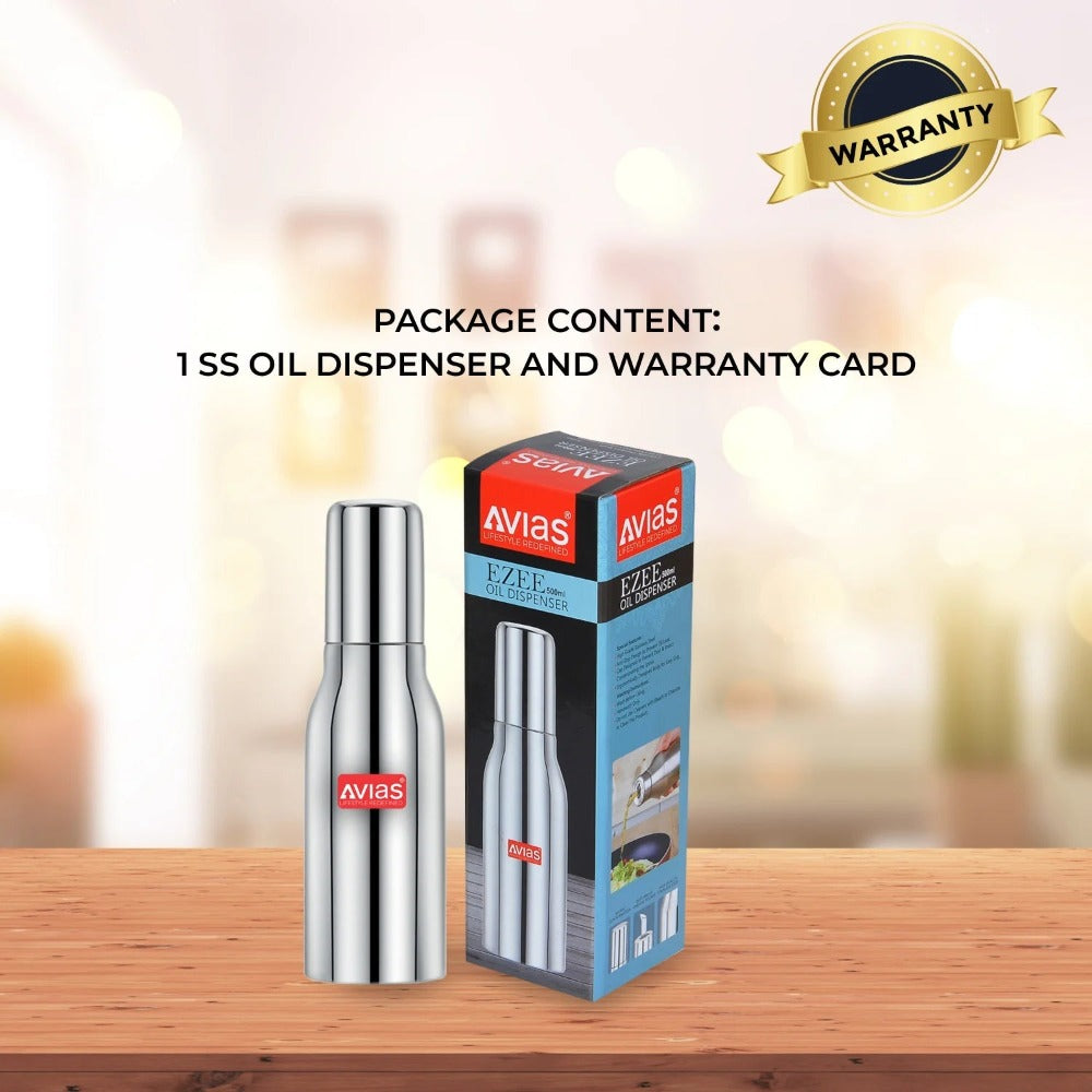 AVIAS Ezee Stainless steel Oil Dispenser Bottle-7