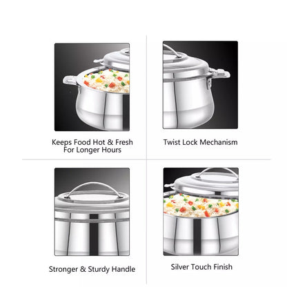 AVIAS Festive Riara Casserole Set | Emerald | Silver-9