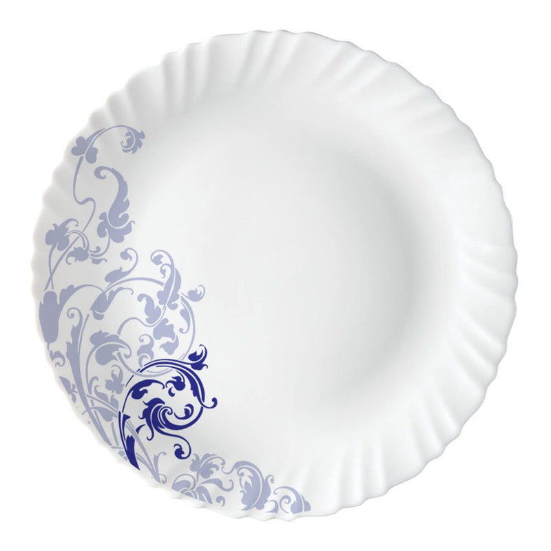 Larah by Borosil - Silk Series Blue Eve Opalware Dinner Set - 5