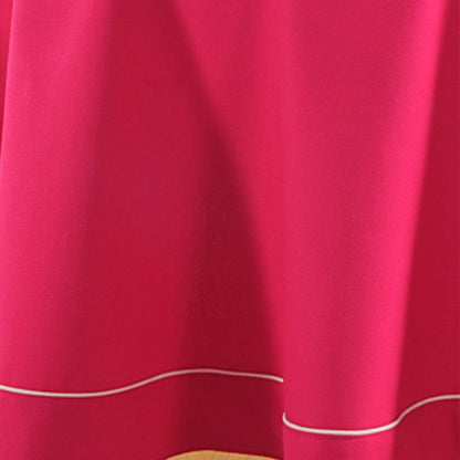 Swayam Plain Flat Round Table Cover - 5