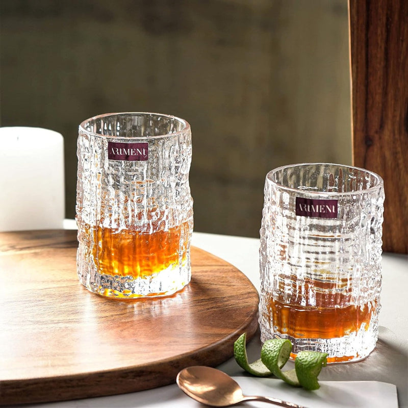 The Artment Hammer Patterned 100 ML Drinking Glass Set - 1
