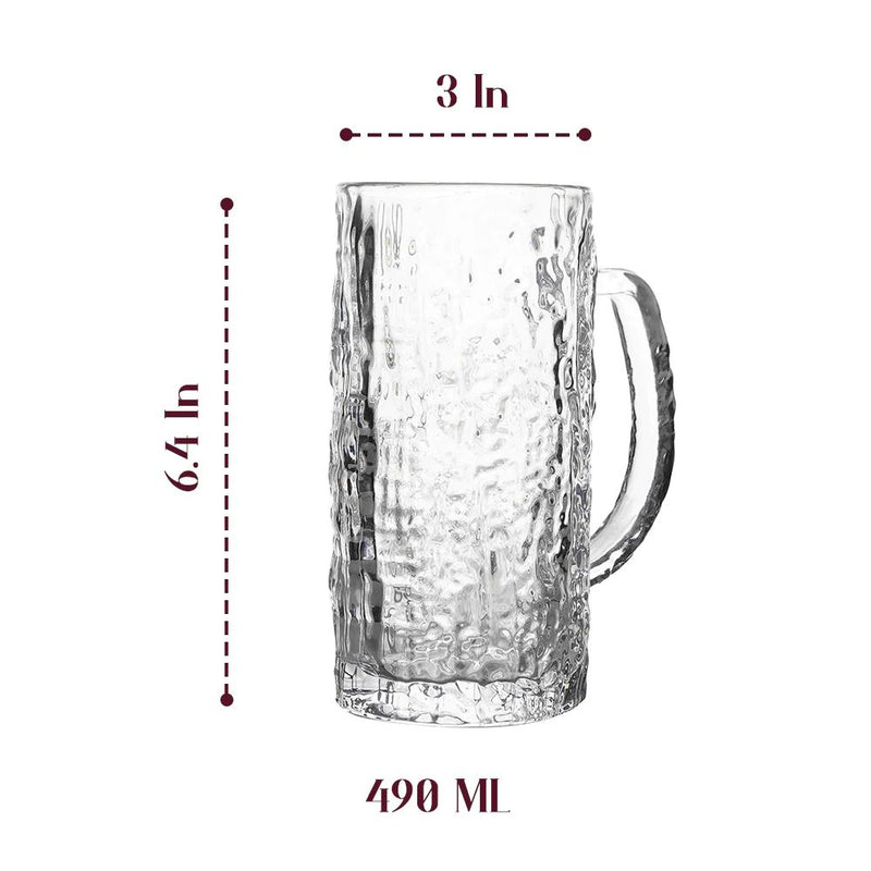 The Artment Bohemian Rhapsody 490 ML Beer Mug Set - 10